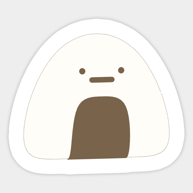 Onigiri Sticker by miguelest@protonmail.com